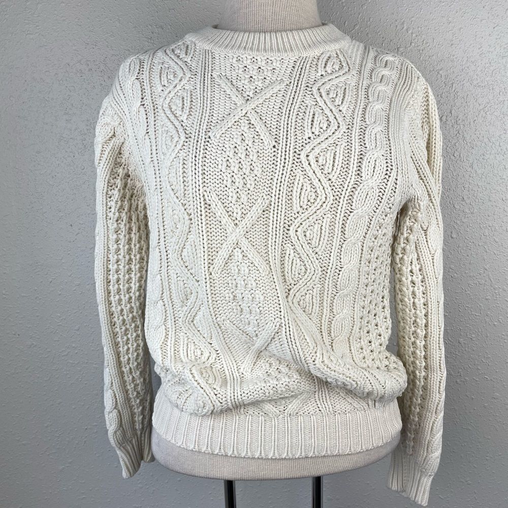 Vintage Daddy’s Money Cable Knit Sweater Size S EUC